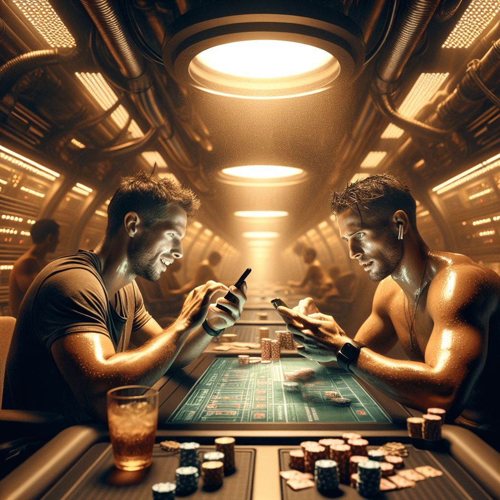 The chaotic beauty of the undersea station