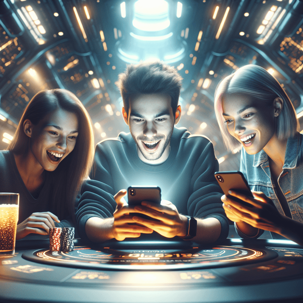 My game screen looking like a neon casino