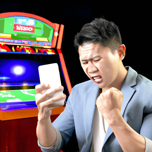 A lucky player celebrating a big win on Rollex11 Casino Game