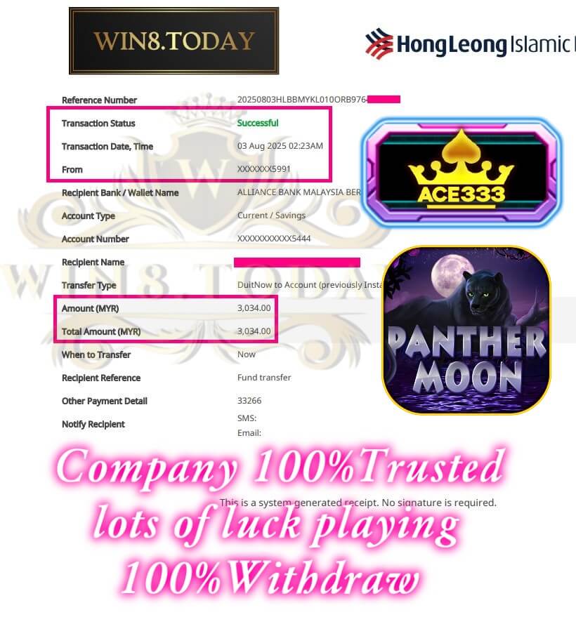 Proof of my big payout