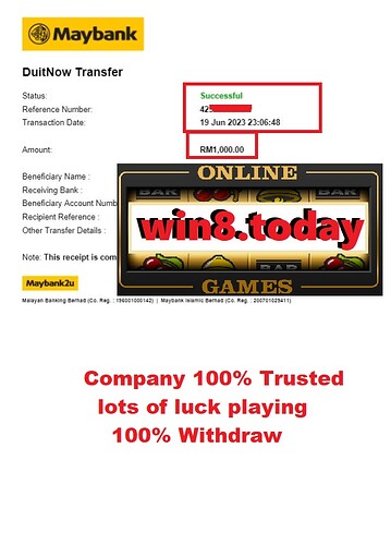 Lucky player at PUSSY888 turning MYR200 into MYR1000 with casino games