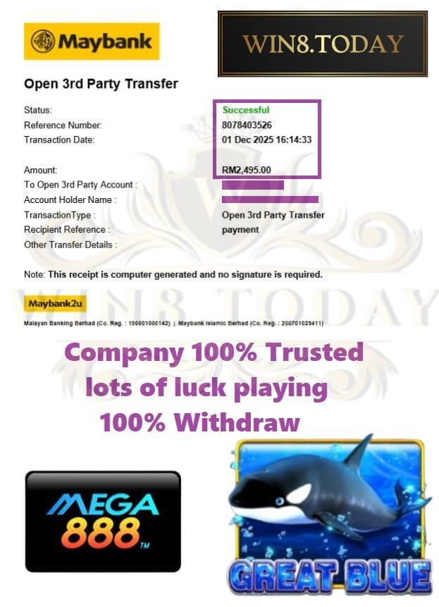 Proof of my big payout from that insane win