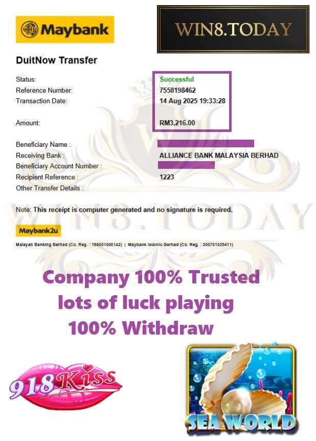 Our big payout proof