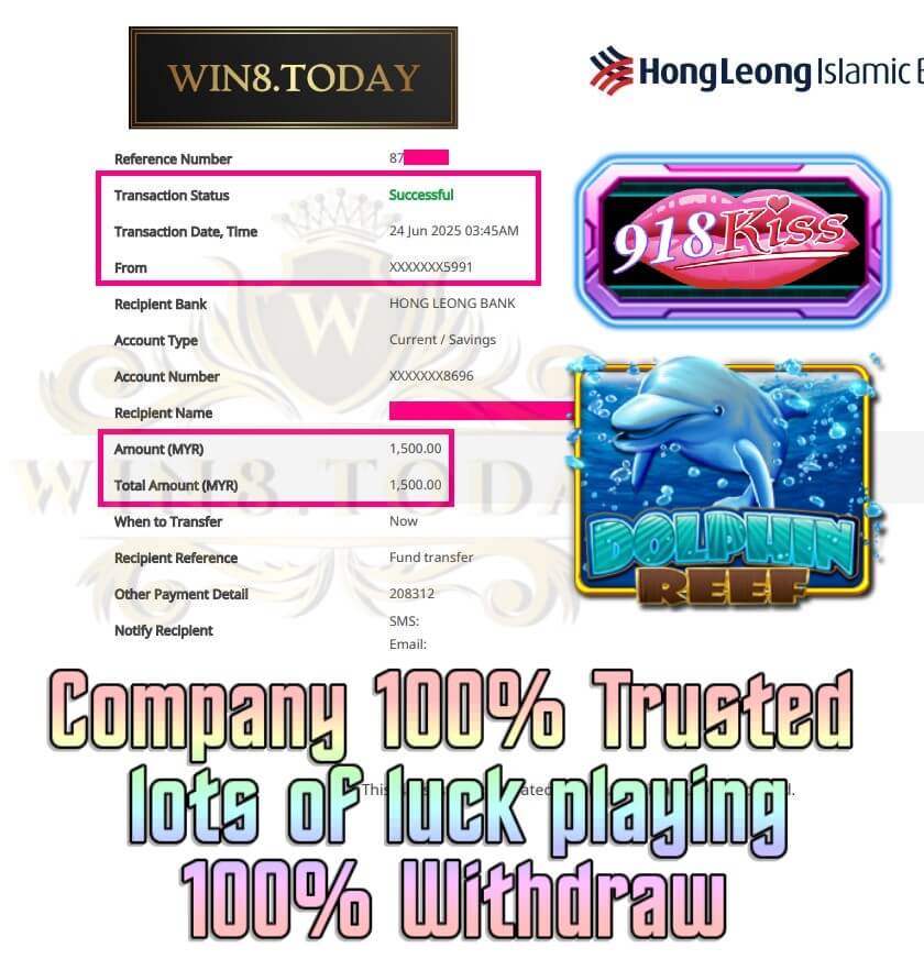 Proof of our big payout