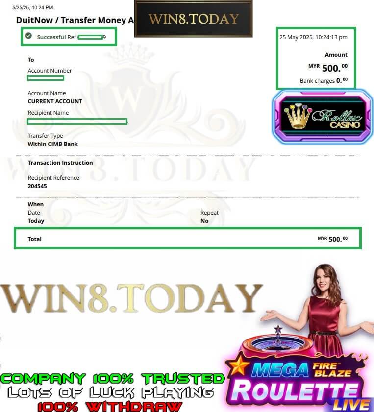 Proof of my big payout
