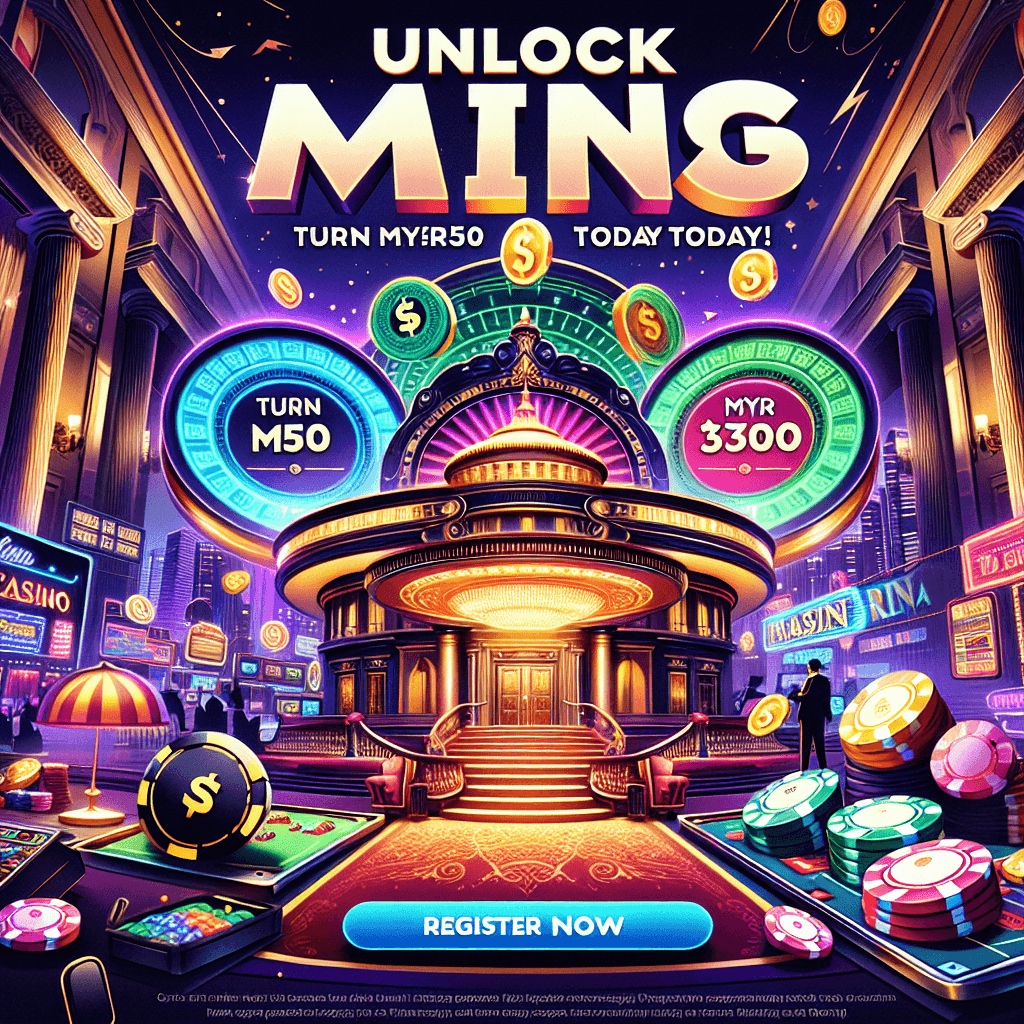 Join 3Win8 Casino now to start your journey from MYR50 to MYR300