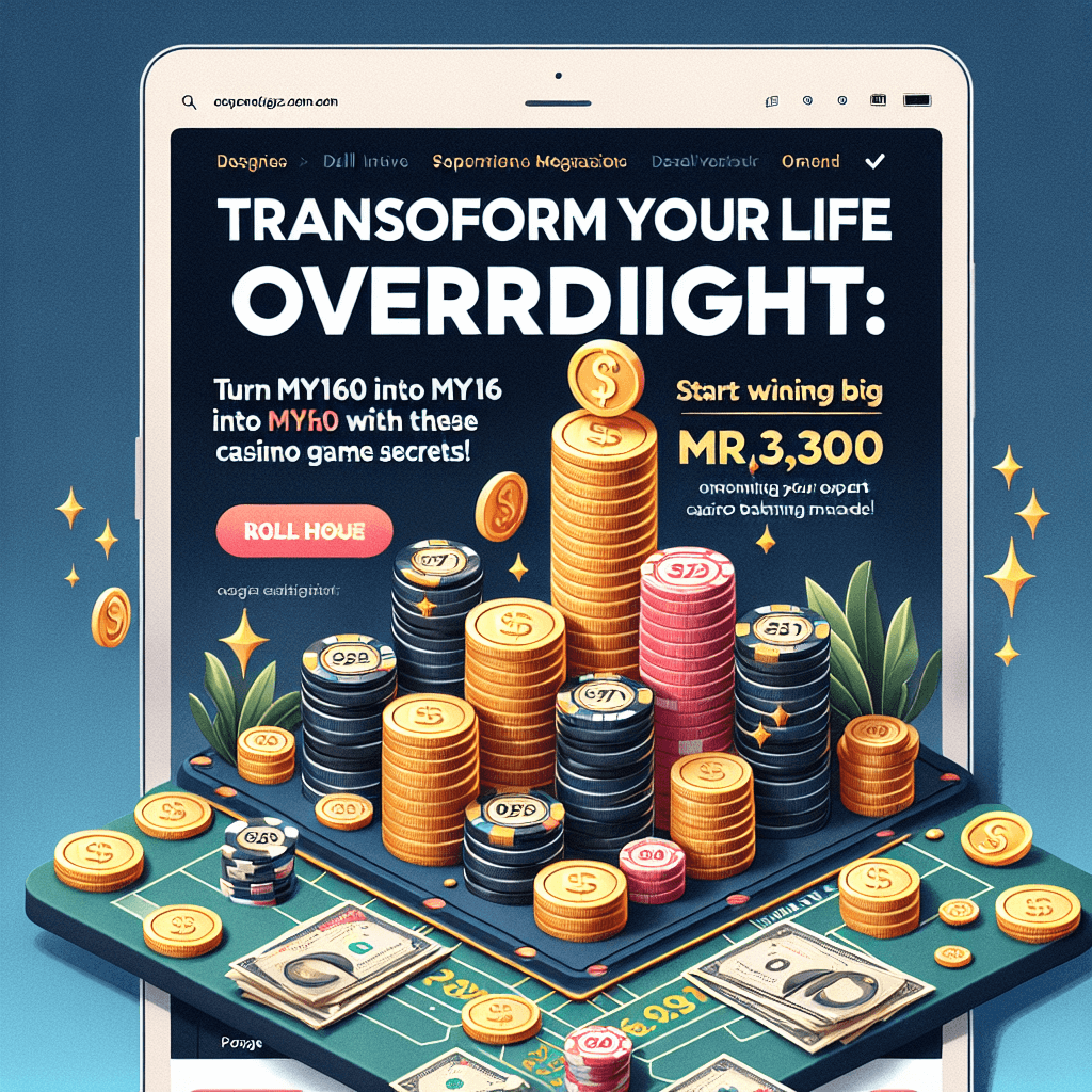 Start winning big with casino games
