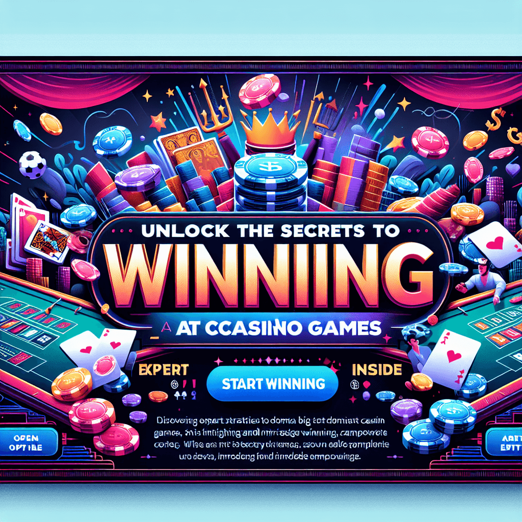 Start winning at casino games